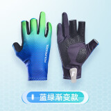 佳钓尼（JIADIAONI） 钓鱼手套露三指防水透气防晒垂钓夏季钓鱼装备专用夏钓手套 露三指炫彩款钓鱼手套 均码