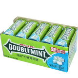 绿箭口香糖 薄荷味片装整箱清新口气 绿箭弹立方无糖口香糖 茉莉铁罐装23.8g15罐