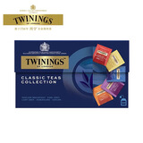 川宁（TWININGS）红茶精选茶包 多口味红茶 英国红茶大吉岭仕女伯爵袋泡茶进口茶包 精选红茶5口味2克*20包