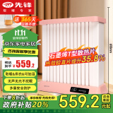 先锋(Singfun)石墨烯+遥控【母婴级全身防烫防磕】取暖器/电暖器/电暖气/加湿烘衣/电热油汀DYT-T1R