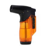 Lafulilafuli喷枪雪茄打火机 直冲防风雪茄火机塑料雪茄点火器 焊枪火机 玫瑰红色