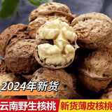 2024新货云南老树薄皮核桃原生态原味优质核桃坚果零食5斤/9斤 百年古树【6个核桃】-试吃