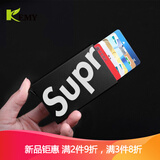 琪莫KEMY 创意卡套抖音金属钱夹超薄自动弹出式卡包男女防消磁防盗刷