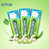 绿箭无糖薄荷糖润喉糖约35粒口气清新清凉零食接吻糖喜糖节日礼品 茉莉花茶味23.8g3瓶