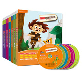 丽声妙想英文绘本 第二辑 第六级2至第十一级2套装(套装共36册 点读版 附CD光盘8张)