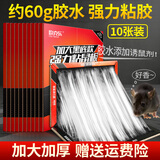 欧克乐（Ou Ke le）超强力粘鼠板老鼠笼老鼠贴加大加厚商用家用灭鼠器抓捕老鼠神器 10张装 升级加大尺寸43*30厘米