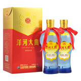洋河绵柔浓香型白酒 洋河大曲 42度 375mL 2瓶