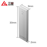 三量公制32-112件块规标准块0级1级一套卡尺千分尺校准块量块 JD438 1件0级（2mm）