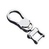 迪加伦 高档 汽车钥匙扣 男士 女士 钥匙环圈 车用钥匙扣绳 金属 钥匙链挂件 汽车用品 别克车标logo钥匙扣