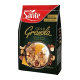 三特欧洲原装进口三特sante营养冲饮即食饱腹早餐谷物干吃燕麦片袋装 多坚果蜂蜜