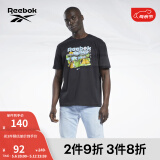Reebok【山姆款】锐步运动经典运动休闲复古男女款短袖T恤 GS4183 A/XL