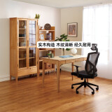 NITORI宜得利家居 家具 家用电竞桌办公桌写字桌书桌实木桌电脑桌 维克 自然色