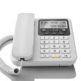 集怡嘉原西门子电话机座机DA260  办公家用 来电显示 双接口  免提通话 DA160白色