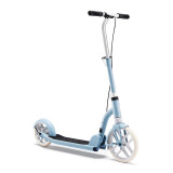 迪卡侬滑板车成人代步通勤大轮车可折叠R500天蓝色-4318417