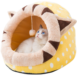 MinkSheen猫窝夏季四季通用 狗窝猫屋猫床网红狗窝小型犬幼犬狗垫子可拆洗宠物用品 猫吉吉S-小型（7斤猫咪/5斤狗狗）