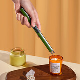 加度香薰蜡烛点火器电子脉冲充电款煤气燃气灶加长点火棒打火机长手柄