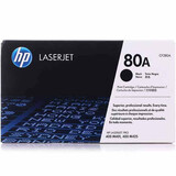 惠普(HP) CF280A 黑色硒鼓 80A （适用HP LaserJetPro 400 M401打印机系列 和400 M425 MFP系列）三年保