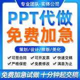 ppt制作代做美化修改定制幻灯片工作汇报企业宣传路演讲总结述职报医学课件公司简介宣传画册排版折页展板