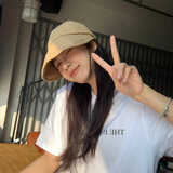 目丸棒球帽子女夏季防晒帽遮阳薄款防晒线鸭舌帽子百搭蝴蝶结韩版太阳 6#卡其色 均码 可调节(适合99%头围)