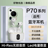 适用华为p70蓝牙耳机pura70pro无线p70pro原装ultra手机专用新款 【皓月白至尊版】【X87】