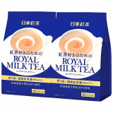 日东红茶（ROYAL MILK TEA）【日本进口】北海道皇家原味速溶奶茶饮料140g*2袋