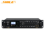 狮乐（SHILE）AV-8820 专业会议六通道功放 三分区控制功率放大器 超市教室背景音乐 360W大功率输出