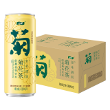 怡宝至本清润菊花茶植物饮料CAN装  310ml*6瓶 *2/箱