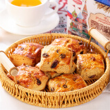 焙利达国产俄罗斯风味全麦饼干松饼黑麦独立小包装整箱早餐代餐夹心糕点 4味各一