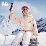Kocotreekk树儿童滑雪服防水保暖男女童冬季加厚小童户外滑雪装备卡通130