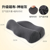 知梦人（zhimengren）颈椎枕护颈枕睡觉拉伸学生老人单人孕妇反弓形脊椎富贵包可用枕头 【升级磁布款】·神秘灰