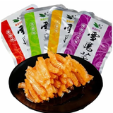 悠源不含防腐剂陕西魔芋干雪魔芋网红休闲零食魔芋爽多种口味魔芋零食 雪魔芋简装1000g(四种口味混装)