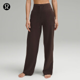 lululemon丨Throwback Still 女士运动长裤 LW5FX9A 浓缩咖啡色 S