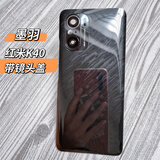 X适用于红米K40纯原玻璃后盖k40Pro原厂电池盖手机壳原装玻璃后壳 红米K40墨羽+镜头盖 送背胶+散
