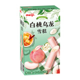 明治（meiji）白桃乌龙雪糕 69g*6支 彩盒装