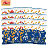 上好佳鲜虾片20包整箱洋葱圈虾条薯片混合口味儿童休闲膨化零食大礼包 日式鱼果 6g 20包