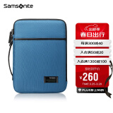 新秀丽（Samsonite）手提电脑包13.3英寸男女商务公文包 苹果笔记本ipad内胆包36B蓝色