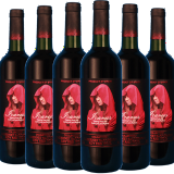 伊卡偌斯西班牙原酒进口红酒赤霞珠干红葡萄酒13.5度 红酒整箱装750ml*6瓶