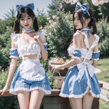 霏慕 情趣内衣性感睡衣制服诱惑睡裙高档女仆夫妻房事刺激战袍6747女