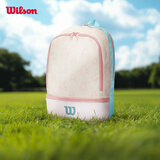 Wilson威尔胜小熊印花运动双肩背包奶油粉WR8046801
