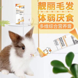 新宠之康兔子皮肤病药喷雾真菌感染杀脚皮炎真菌药兔癣兔藓药喷雾兔子掉毛 兔子营养膏120g补充营养亮泽毛发 100ml