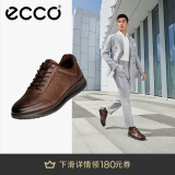 爱步（ECCO）正装鞋 增高牛皮休闲皮鞋男 雅仕男鞋系列207124 可可棕41