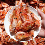 海鲜颂即食大虾干 烤对虾干海米虾仁干 干虾 海产干货白虾海鲜休闲零食 烤虾干L净重200g/约100只