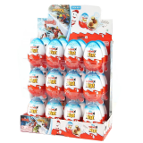 健达（Kinder）奇趣蛋进口牛奶巧克力蛋惊喜蛋休闲零食含玩具儿童节礼物送小朋友 （12月生产）男孩24粒盒装480g