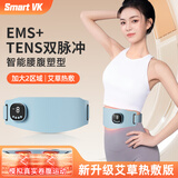 Smart VK甩脂机瘦肚子神器腹部减肥器材律动懒人瘦身塑形震动家用健身腰带 双脉冲升级版-含艾草凝胶 含遥控