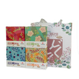 梁义隆江西九江特产中华老字号梁义隆小茶饼盒装150克X4盒配送礼袋 迷你小茶饼四口味组合