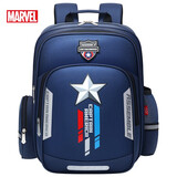 迪士尼（Disney）书包小学生男孩1-3-6年级轻盈减负背包男生大容量双肩包 美国队长【1-3年级】