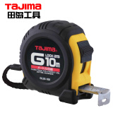 田岛（TaJIma）GLOCK卷尺米尺长10米耐磨GL25100BL 1001-1878