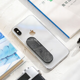 杰梵客带无线充手机指环扣懒人支架桌面女款ipad平板男配件直播抖音神器支撑万能通用看电视华为苹果 塑料-牛仔黑