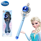 迪士尼仙女棒长魔法棒玩具女孩 儿童公主冰雪奇缘发光发声权杖生日礼物