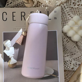 【高品质】波比熊不锈钢保温杯ins原宿风简约男清新可爱少女心森系学生水杯子创意个性潮流情侣 流苏保温杯粉色400ml+杯刷